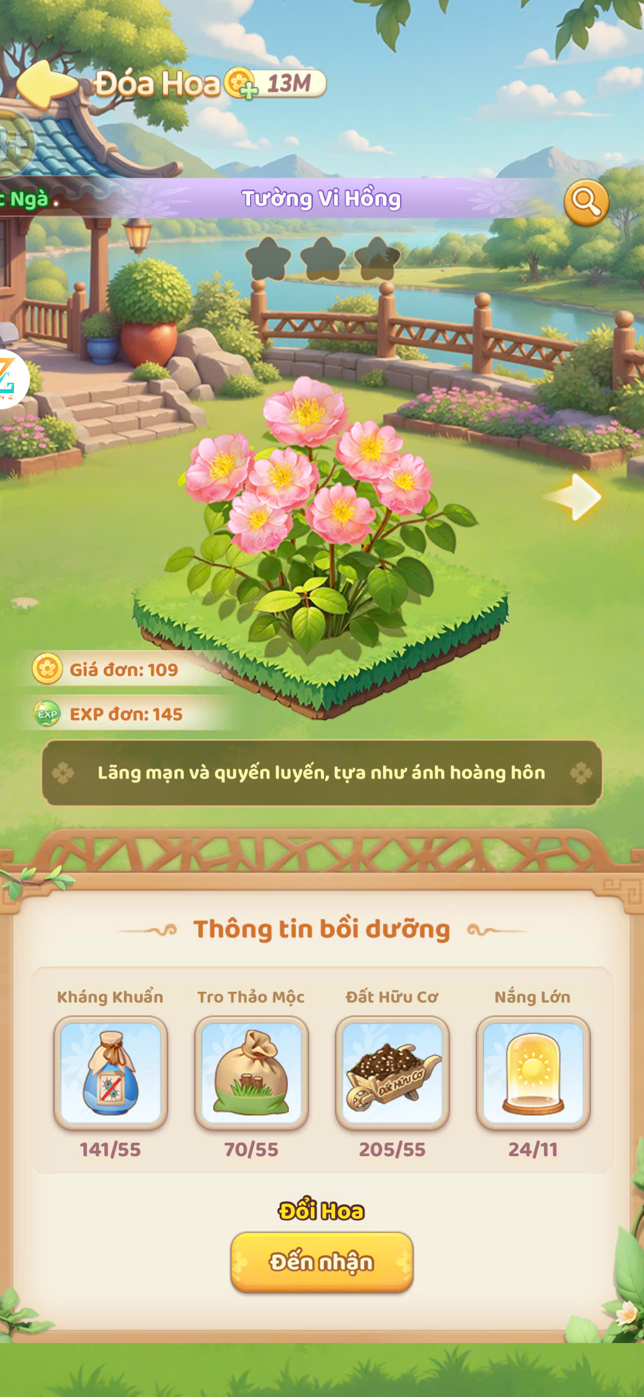 Tường vi hồng