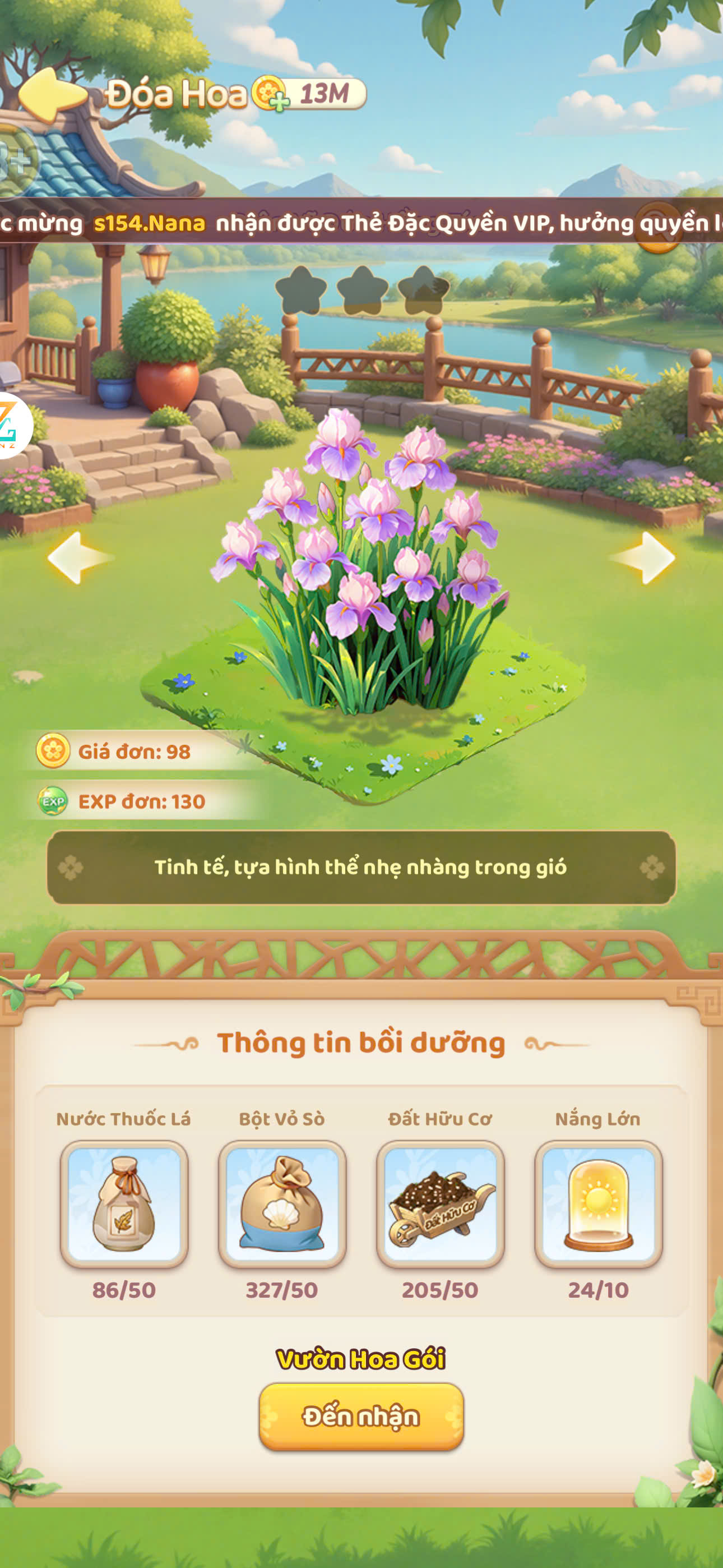 Diên vĩ đức hồng tím