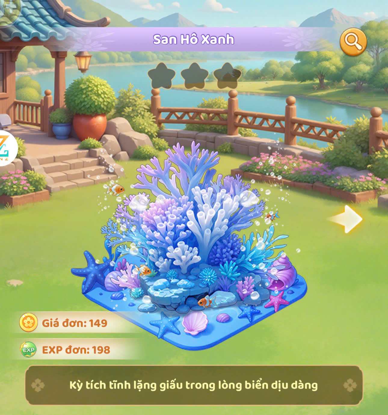 San Hô Xanh