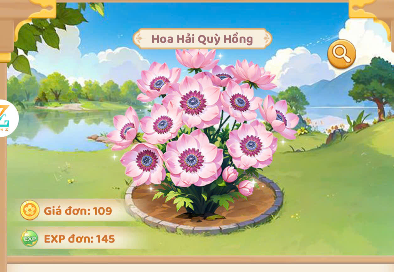Hoa hải quỳ hồng