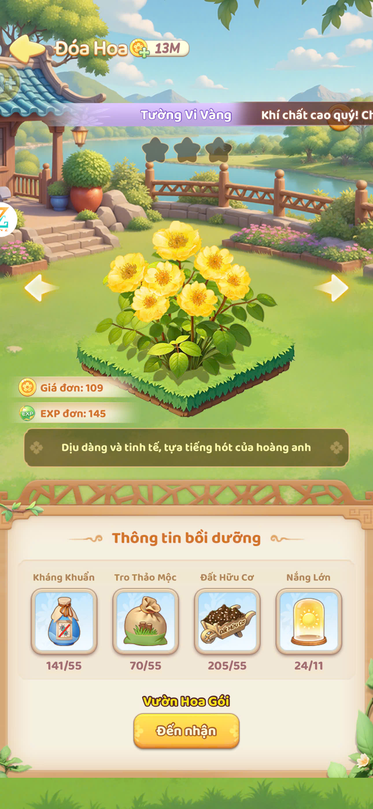 Tường vi vàng